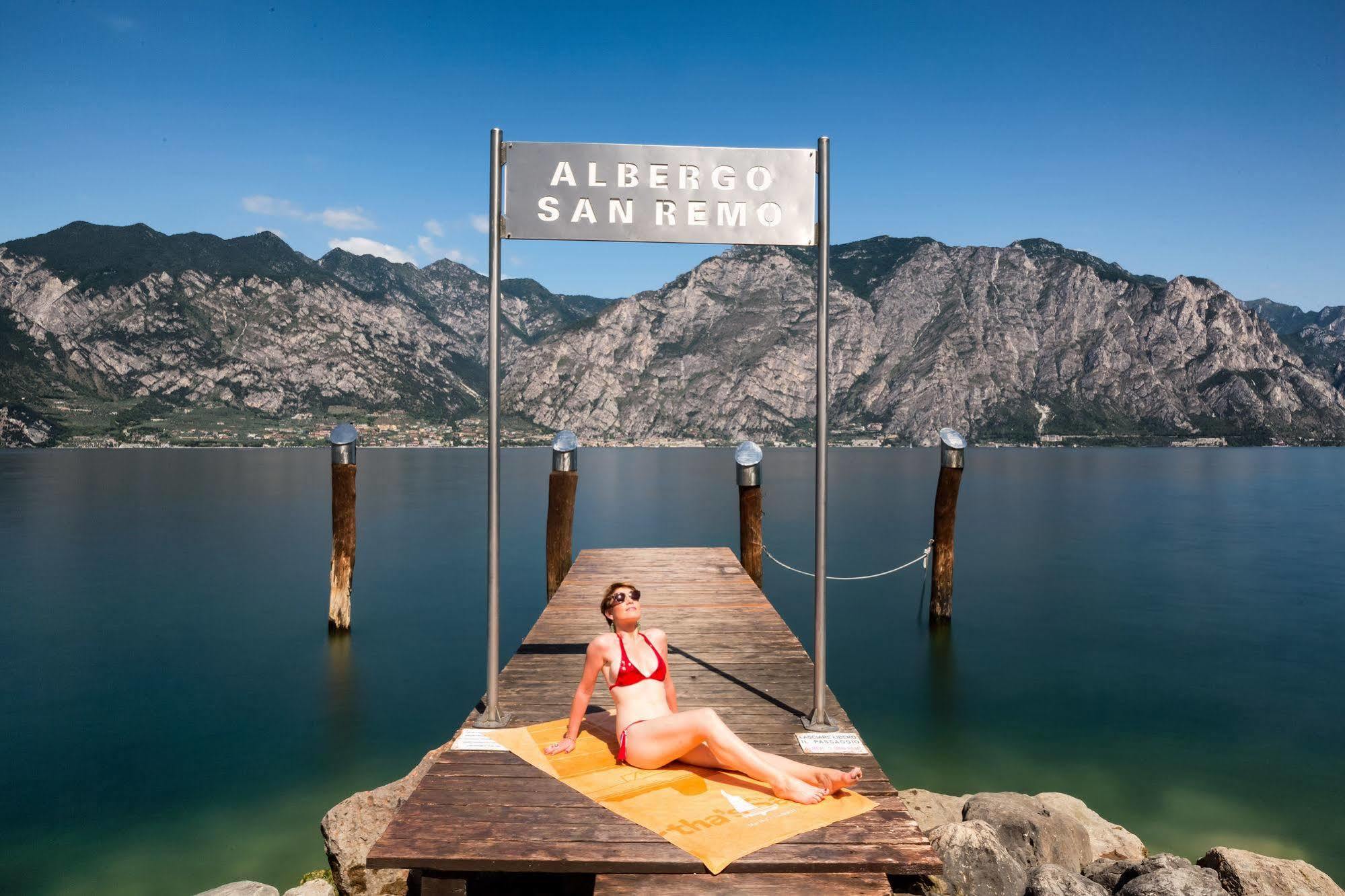 Albergo San Remo Malcesine Eksteriør bilde